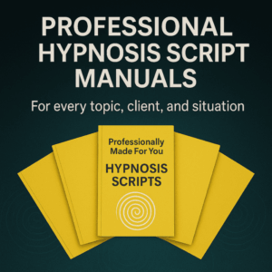Hypnosis Script Manuals and Books