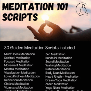 Meditation 101 Hypnosis Script Manual