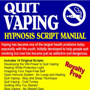 Quit Vaping Hypnosis Script Manual